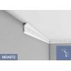 MDA072 listwa gzymsowa z ornamentem 6,4 x 14,8 x 240 cm MARDOM DECOR PRESTIGE