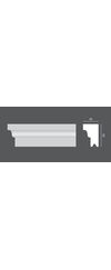 LP.007 profil parapetowy 9,5 x 6,5 x 150 cm EXTERIOR
