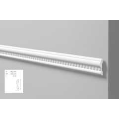 Z32 profil dekoracyjny z ornamentem 8 x 2 x 200 cm Arstyl NMC