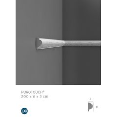 P3020F profil dekoracyjny z ornamentem 3 x 6 x 200 cm ORAC LUXXUS