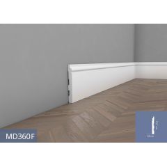 MD360F listwa przypodłogowa gięta 1,8 x 13,7 x 200 cm MARDOM DECOR ELITE