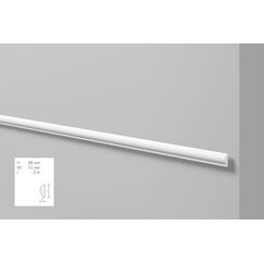 SP1 profil dekoracyjny 2,8 x 1,0 x 200 cm Arstyl NMC