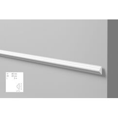 Z10 profil dekoracyjny 4 x 2 x 200 cm Arstyl NMC