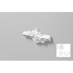 Z104 profil dekoracyjny 24,5 x 4/10,5 cm Arstyl NMC