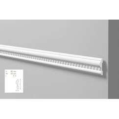 Z32 profil dekoracyjny z ornamentem 8 x 2 x 200 cm Arstyl NMC