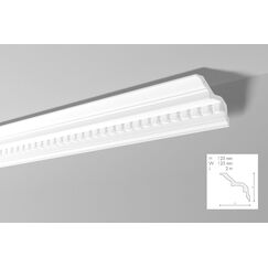 Z5 listwa gzymsowa z ornamentem 12,5 x 12,5 x 200 cm Arstyl NMC