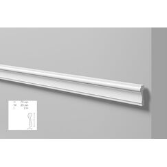 WL6 profil dekoracyjny 7,5 x 2 x 200 cm Wallstyl NMC