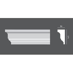 LP.010 profil parapetowy 17,1 x 8,6 x 150 cm EXTERIOR