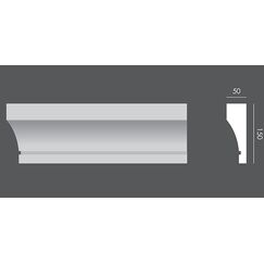LP.020 profil elewacyjny drzwi i okien 15 x 5 x 150 cm EXTERIOR