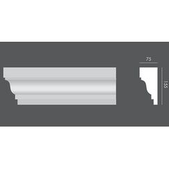 LP.029 profil parapetowy 15,5 x 7,5 x 150 cm EXTERIOR