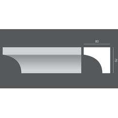 LP.030 profil parapetowy 7 x 8 x 150 cm EXTERIOR