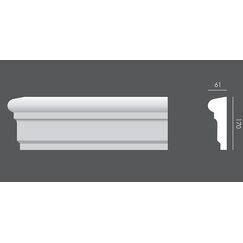 LP.036 profil parapetowy 17 x 6,1 x 150 cm EXTERIOR