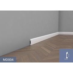 MD004P listwa przypodłogowa lakierowana 1,5 x 5 cm x 2 m MARDOM DECOR ELITE PREMIUM