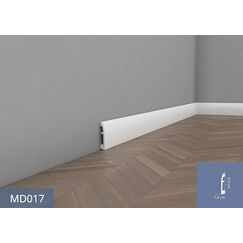 MD017P listwa przypodłogowa lakierowana 1,4 x 6,9 x 200 cm MARDOM DECOR ELITE PREMIUM