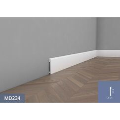 MD234P listwa przypodłogowa lakierowana 1,4 x 7,8 cm x 200 cm MARDOM DECOR ELITE PREMIUM