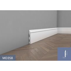 MD358P listwa przypodłogowa lakierowana 1,4 x 11,7 x 200 cm MARDOM DECOR ELITE PREMIUM
