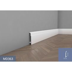 MD363P listwa przypodłogowa lakierowana 2,3 x 10,6 x 200 cm MARDOM DECOR ELITE PREMIUM