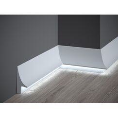 QL007P listwa przypodłogowa oświetleniowa lakierowana 4,2 x 9,3 x 200 cm MARDOM DECOR ELITE PREMIUM