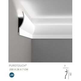 C372 listwa oświetleniowa 7 x 28 x 200 cm ORAC Ulf Moritz