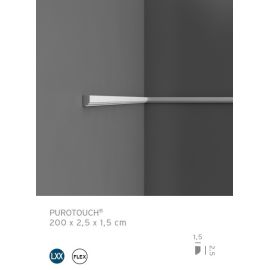 P9050 profil dekoracyjny prosty 2,5 x 1,5 x 200cm ORAC LUXXUS