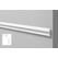 Z32 profil dekoracyjny z ornamentem 8 x 2 x 200 cm Arstyl NMC