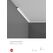 CX133 listwa gzymsowa 2 x 2 x 200 cm ORAC AXXENT