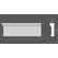 LP.044 profil elewacyjny drzwi i okien 12,4 x 4,2 x 150 cm EXTERIOR