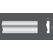 LP.045 profil elewacyjny drzwi i okien 13,5 x 3 x 150 cm EXTERIOR