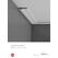 CX161 profil dekoracyjny 1,3 x 7 x 200 cm ORAC AXXENT