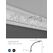 C338A listwa gzymsowa 18 x 18 x 200 cm ORAC LUXXUS