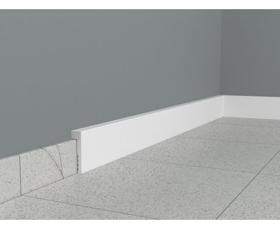 MD006P listwa przypodłogowa maskująca lakierowana 2,3 x 10,1 x 200 cm MARDOM DECOR ELITE PREMIUM