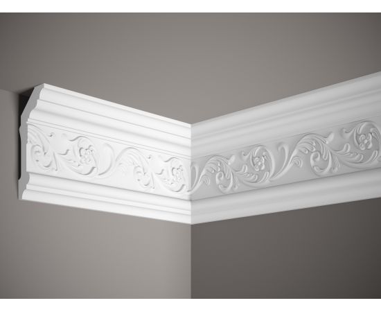 MDA072 listwa gzymsowa z ornamentem 6,4 x 14,8 x 240 cm MARDOM DECOR PRESTIGE