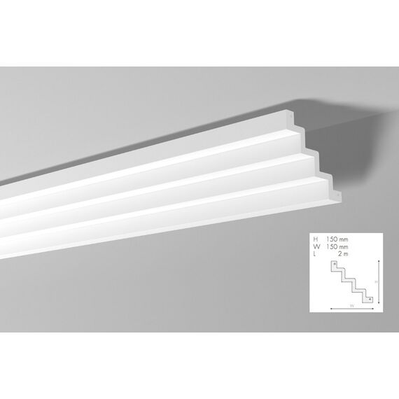 Z51 listwa gzymsowa 15 x 15 x 200 cm Arstyl NMC