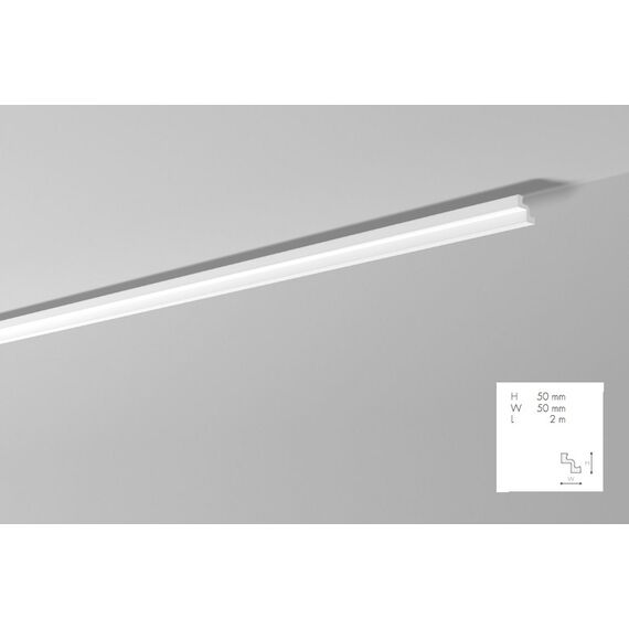 ST2 listwa gzymsowa 5 x 5 200 cm NOMASTYL NMC