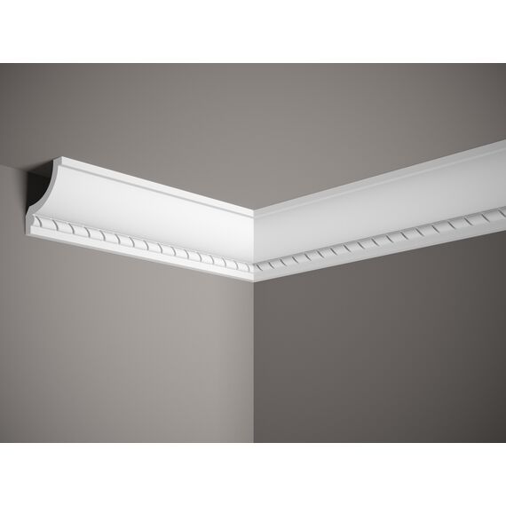 MDA121 listwa gzymsowa z ornamentem 7,4 x 7 x 240 cm MARDOM DECOR PRESTIGE