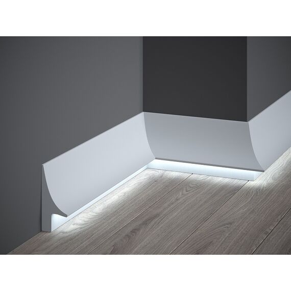 QL007 listwa przypodłogowa oświetleniowa 4,2 x 9,3 x 200 cm MARDOM DECOR ONE